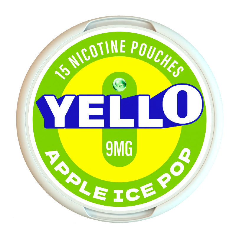 Apple Ice Pop Nicotine Pouches by Yello