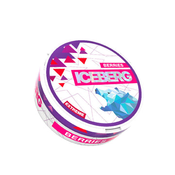 Berries Extreme Nicotine Pouches by Iceberg