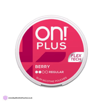 Berry Nicotine Pouches by On! Plus