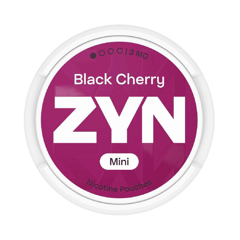 Black Cherry Mini Nicotine Pouches by ZYN
