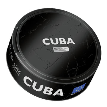 Black Nicotine Pouches by Cuba