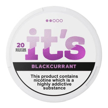 Blackcurrant Nicotine Pouches by Its 8MG
