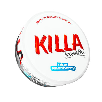 Blue Raspberry Nicotine Pouches by Killa