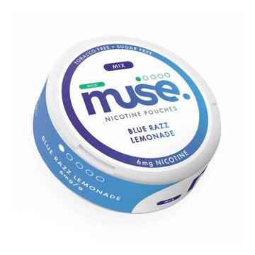 Blue Razz Lemonade Nicotine Pouches by Muse