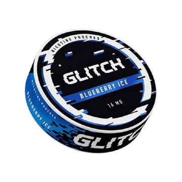Blueberry Ice Nicotine Pouches by Glitch