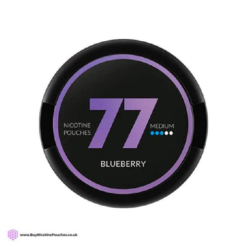 77 Blueberry Nicotine Pouches