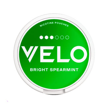 Bright Spearmint Nicotine Pouches by Velo