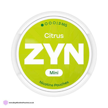 Citrus Mini Nicotine Pouches By ZYN