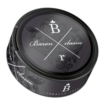 Classic Black Nicotine Pouches by Baron