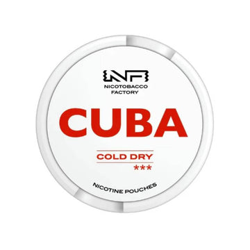 Cold Dry Nicotine Pouches by Cuba