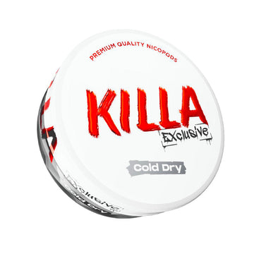 Cold Dry Nicotine Pouches by Killa