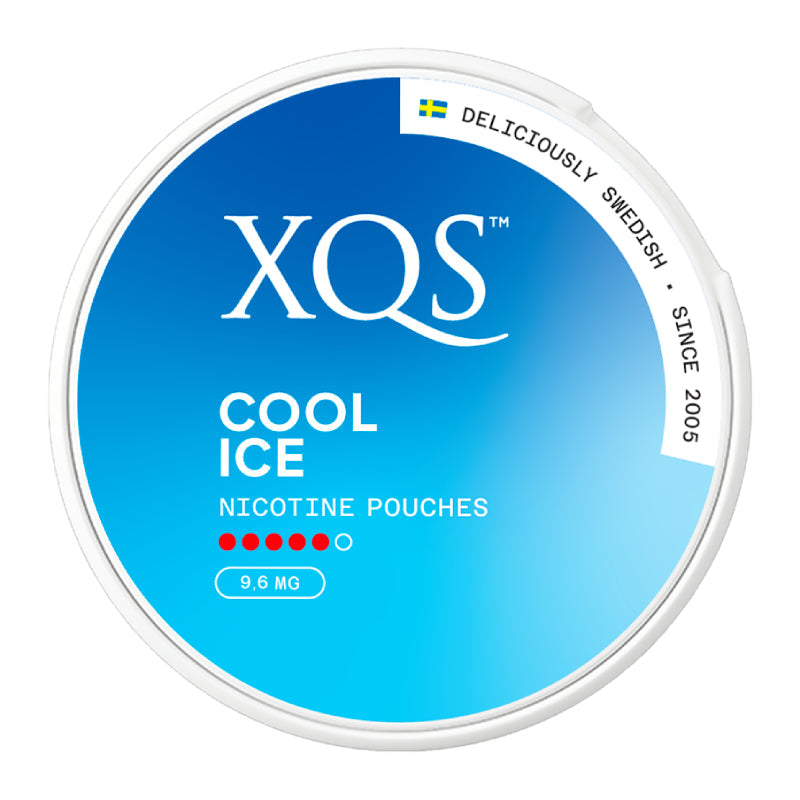 Cool Ice Slim Nicotine Pouches by XQS