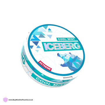 Cool Mint Extreme Nicotine Pouches by Iceberg