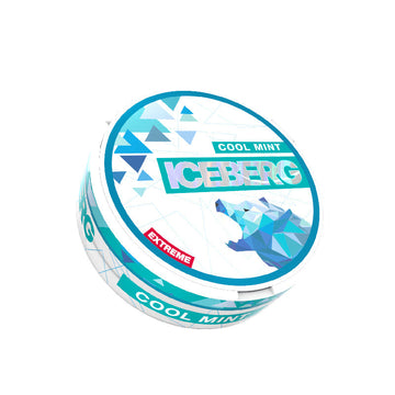 Cool Mint Extreme Nicotine Pouches by Iceberg