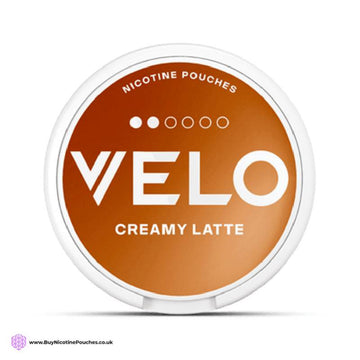 Creamy Latte Mini Nicotine Pouches by Velo
