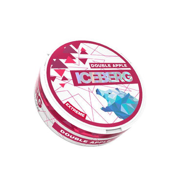 Double Apple Extreme Nicotine Pouches by Iceberg