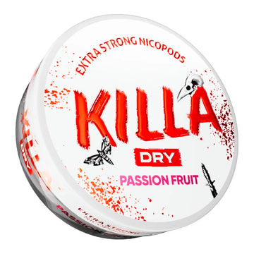 Dry Passion Fruit Nicotine Pouches by Killa