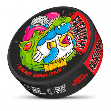 Energy Bubblegum Fatality Nicotine Pouches by KURWA