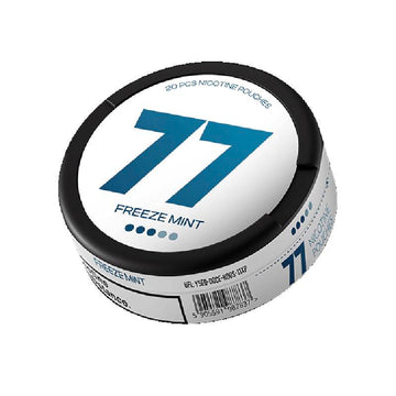 Freeze Mint Nicotine Pouches By 77
