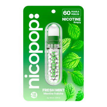 Fresh Mint Nicotine Pearls by Nicopop