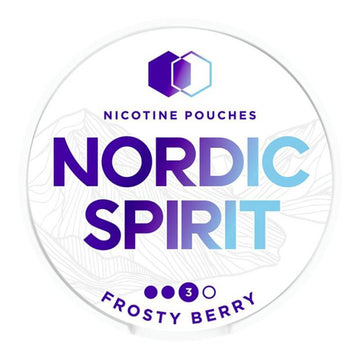 Frosty Berry 3dots Nicotine Pouches by Nordic Spirit