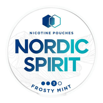Frosty Mint 3dots Nicotine Pouches by Nordic Spirit