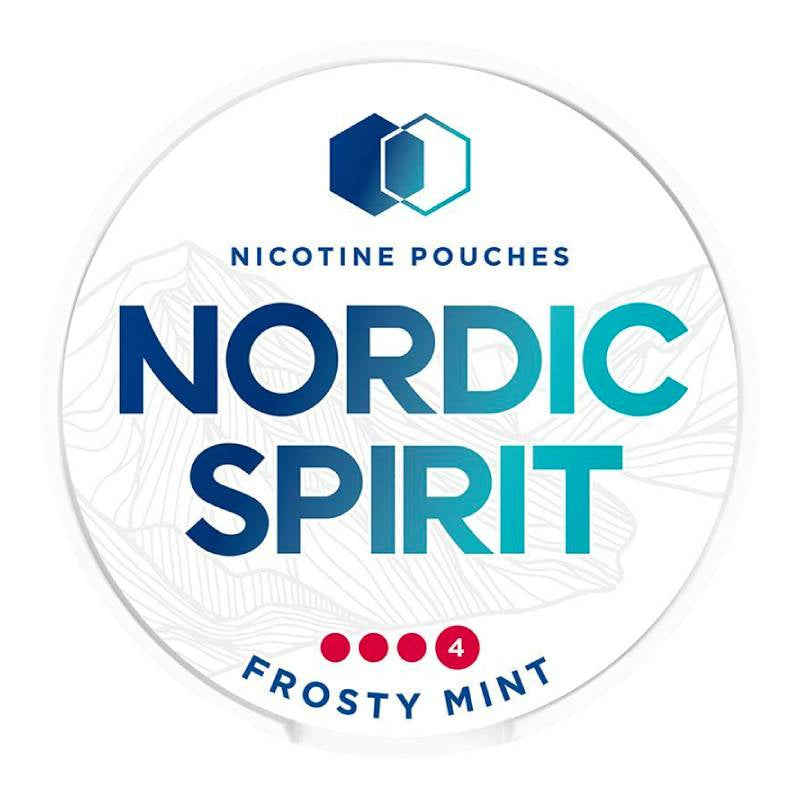 Frosty Mint 3dots Nicotine Pouches by Nordic Spirit