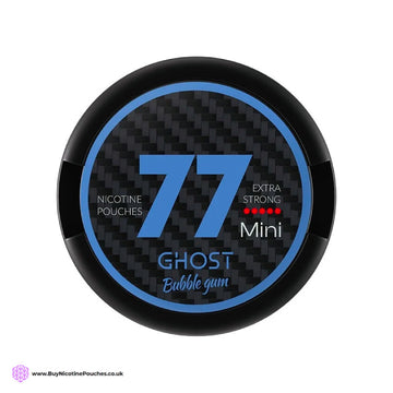 Ghost Bubble Gum Mini Nicotine Pouches By 77