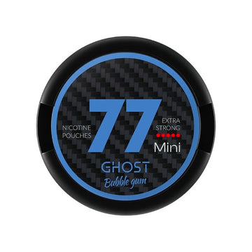Ghost Bubble Gum Mini Nicotine Pouches By 77