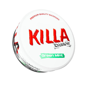 Green Mint Nicotine Pouches by Killa