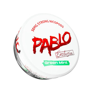 Green Mint Nicotine Pouches by Pablo