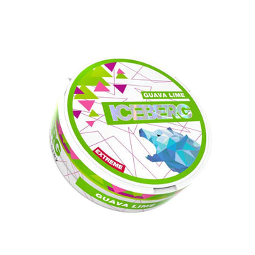 Guava Lime Extreme Nicotine Pouches by Iceberg