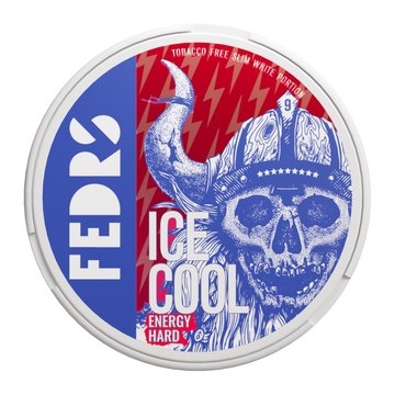 Ice Cool Energy Hard Nicotine Pouches by FEDRS 65MG