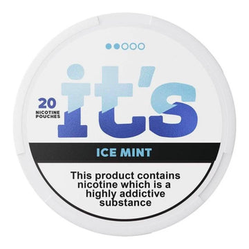 Ice Mint Nicotine Pouches by Its 8MG