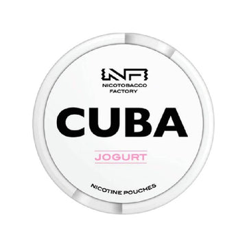 Jogurt Nicotine Pouches by Cuba White