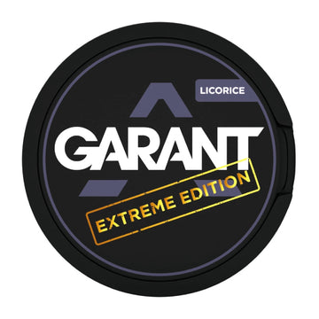 Liquorice Extreme Nicotine Pouches by GARANT