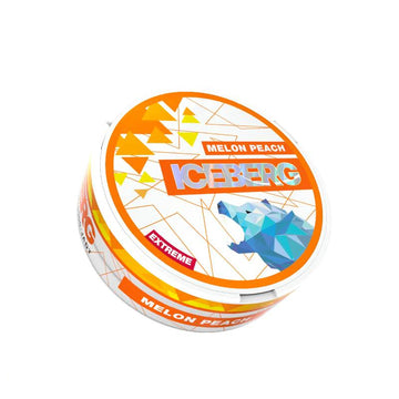 Melon Peach Extreme Nicotine Pouches by Iceberg