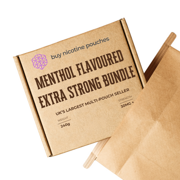 Menthol Flavoured Extra Strong Nicotine Pouches Bundle