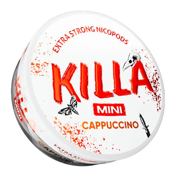 Mini Cappuccino Nicotine Pouches by Killa