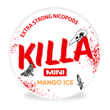 Mini Mango Ice Nicotine Pouches by Killa
