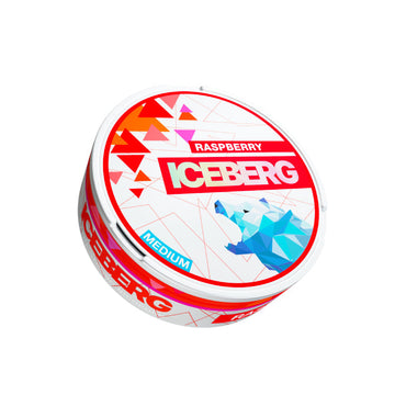 Raspberry Nicotine Pouches by Iceberg
