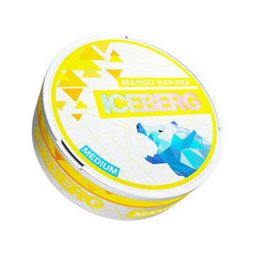 Mango Banana Nicotine Pouches by Iceberg