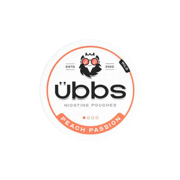 Peach Passion Nicotine Pouches by Übbs
