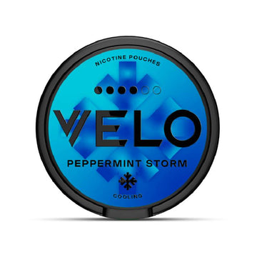 Peppermint Storm Nicotine Pouches by Velo