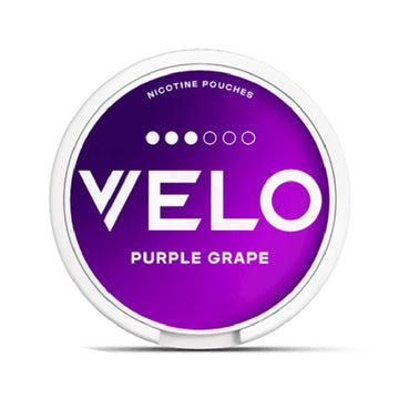 Purple Grape Nicotine Pouches by Velo 3Dots