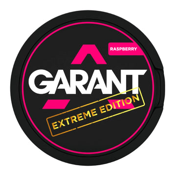 Raspberry Extreme Nicotine Pouches by GARANT