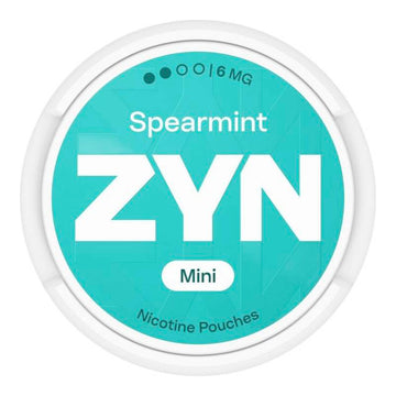 Spearmint Mini Nicotine Pouches by ZYN