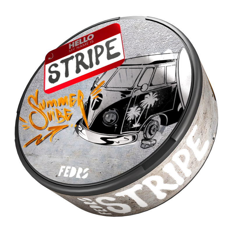 Summer Vibe Nicotine Pouches by FEDRS Stripe 40MG