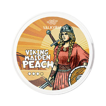 Viking Maiden Peach Nicotine Pouches by Valkyria
