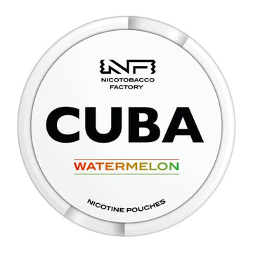 Watermelon White Nicotine Pouches by Cuba